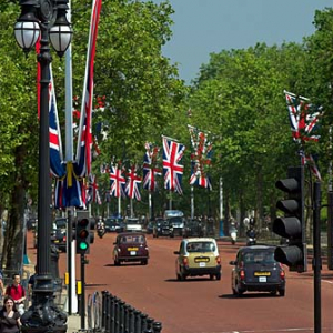 Londyn. Ulica The Mall